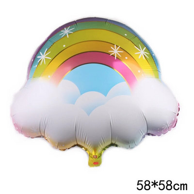 Big Donut Candy Theme Balloons Ice Cream Kids Girl Boy Toy Birthday Party Decoration Baby Shower Sweet Digital Helium Balloon