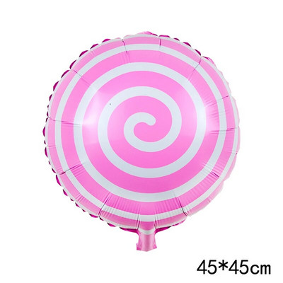 Big Donut Candy Theme Balloons Ice Cream Kids Girl Boy Toy Birthday Party Decoration Baby Shower Sweet Digital Helium Balloon