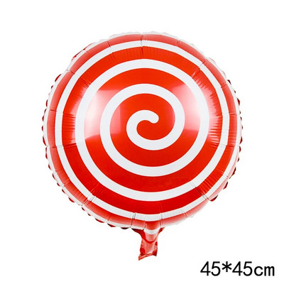 Big Donut Candy Theme Balloons Ice Cream Kids Girl Boy Toy Birthday Party Decoration Baby Shower Sweet Digital Helium Balloon