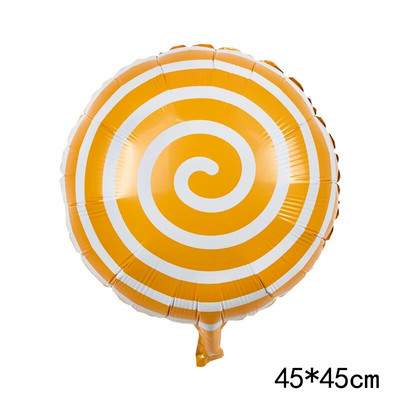 Big Donut Candy Theme Balloons Ice Cream Kids Girl Boy Toy Birthday Party Decoration Baby Shower Sweet Digital Helium Balloon