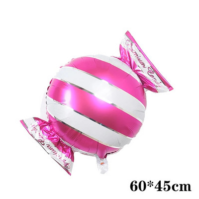 Big Donut Candy Theme Balloons Ice Cream Kids Girl Boy Toy Birthday Party Decoration Baby Shower Sweet Digital Helium Balloon