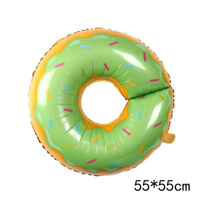 Big Donut Candy Theme Balloons Ice Cream Kids Girl Boy Toy Birthday Party Decoration Baby Shower Sweet Digital Helium Balloon