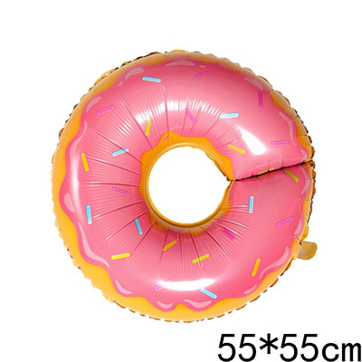 Big Donut Candy Theme Balloons Ice Cream Kids Girl Boy Toy Birthday Party Decoration Baby Shower Sweet Digital Helium Balloon