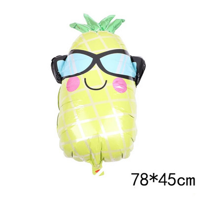 Didelis spalvingas spurgos balionas Spragėsių žaislas Ananasų aliuminio folijos balionai Gimtadienio vakarėlio dekoravimas Kūdikių dušas Kalėdų gaubliai