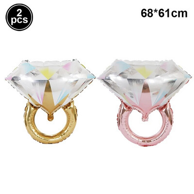 Голям висок ток Гигантско червило Целувка Бутилка вино Фолио балон за сватбена декорация Булчински душ Грим Парти Консумативи за рожден ден