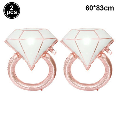 Голям висок ток Гигантско червило Целувка Бутилка вино Фолио балон за сватбена декорация Булчински душ Грим Парти Консумативи за рожден ден