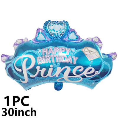 10PC 40-инчови балони от алуминиево фолио Crown балон Wedding House Christmas Party Baby Shower Happy Birthday Decoration New Years