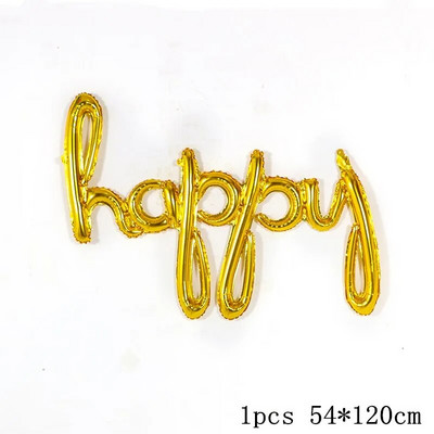 Rožinis auksas Hello happy 30 aliuminio folijos balionas rožinis auksinis numeris 18 20 21 25 30 suaugusiųjų gimtadienio šventės dekoravimas pripučiamas balionas
