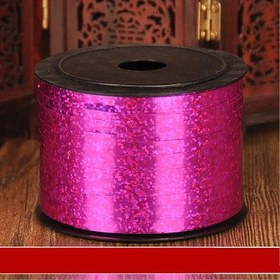 Baloane Panglici Panglică laser pentru decorarea petrecerilor Cadouri de zi de naștere Ambalare DIY Decorare nuntă Folie Panglici din satin Accesorii