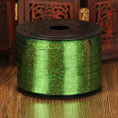 Baloane Panglici Panglică laser pentru decorarea petrecerilor Cadouri de zi de naștere Ambalare DIY Decorare nuntă Folie Panglici din satin Accesorii