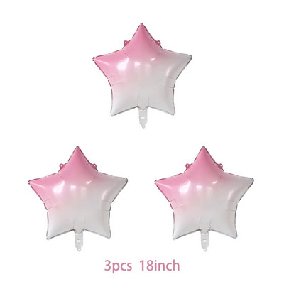 40 collu krāsains gradienta numura balons 0–9 ciparu folijas hēlija balons, tauriņš, meitenes dzimšanas dienas ballītes dekors, bērnu dušas dāvanas