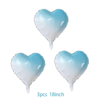 40 collu krāsains gradienta numura balons 0–9 ciparu folijas hēlija balons, tauriņš, meitenes dzimšanas dienas ballītes dekors, bērnu dušas dāvanas