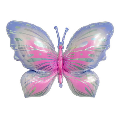 6db 32 hüvelykes számú alumínium fólia léggömb öltöny Pillangó Virág Babazuhany Dekor Születésnapi Party Esküvői Globos Fesztivál kellékek