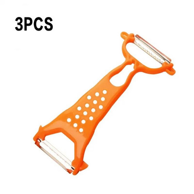 Nehrđajući čelik Creative s dvostrukom glavom Gulilica za povrće Julienne Rezač krumpira Krastavac Rezač mrkve Kuhinjski alati Pribor