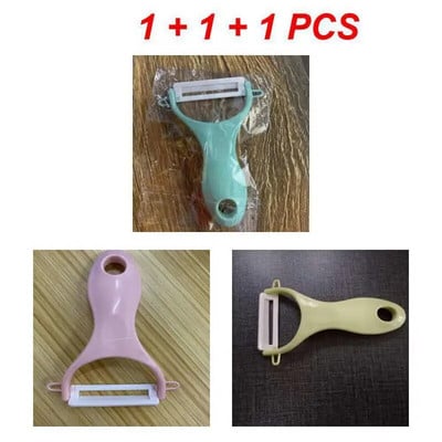 1/3 bucăți de curățat fructe cu uz multifuncțional de curățat cartofi răzătoare de morcovi de uz casnic accesorii de bucătărie multifuncționale pentru coaja de piele