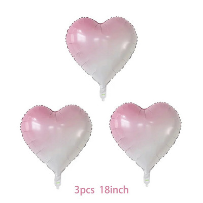 40 colių žvaigždėto dangaus gradiento didelio skaičiaus folijos drugelių balionų rinkinys mergaičių 1-ojo gimtadienio vakarėlio dekorai Skaitmeniniai helio balionų reikmenys