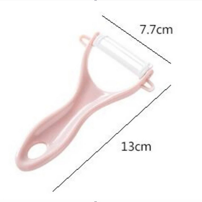 1 kom keramički ljuštilica za voće Tri boje nož za ljuštenje voća ljuštilica za povrće s keramičkom oštricom Kuhinjski dodaci za kućanstvo