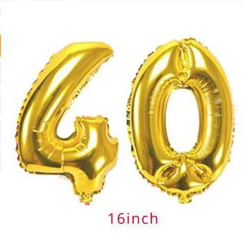 30th 40th 50th 60th Latex Confetti Balloon Happy Birthday Party Decorations Adult 30 40 50 60 Years Happy Birthday Supplies