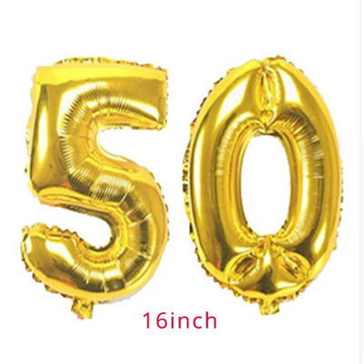 30th 40th 50th 60th Latex Confetti Balon Happy Birthday Party Decorations Adult 30 40 50 60 Years Happy Birthday Supplies