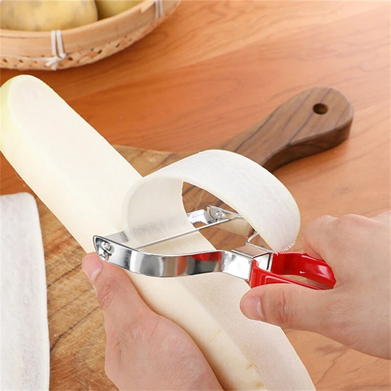 Plačiasnukis nerūdijančio plieno kopūstų tarka su silikonine rankena Daržovių bulvių smulkintuvo skustukas pjaustyklės pjaustytuvas virtuvės įtaisai