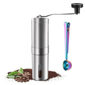 Ručno izrađeni mlinac za papar od nehrđajućeg čelika Kuhinjski mlin za zrna zrna mlinac za papar Ručni mlinac za kavu Dodaci za kavu