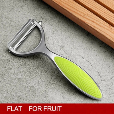 Белачка за плодове и зеленчуци, Кухненска джаджа, 1/2 бр. Цинкова сплав Кухненска белачка Ренде за картофи и моркови Кухненски аксесоари Зестери