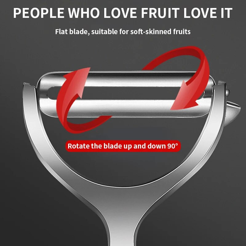 Белачка за плодове и зеленчуци, Кухненска джаджа, 1/2 бр. Цинкова сплав Кухненска белачка Ренде за картофи и моркови Кухненски аксесоари Зестери