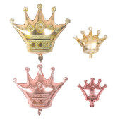 1 buc. Balon mare Coroana Prințesei, auriu, roz, aur, roz, albastru, pentru Baby Shower, pentru nuntă, pentru petrecerea de ziua de naștere, pentru copii, cadouri, balon