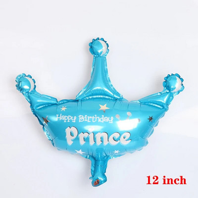 1 buc. Balon mare Coroana Prințesei, auriu, roz, aur, roz, albastru, pentru Baby Shower, pentru nuntă, pentru petrecerea de ziua de naștere, pentru copii, cadouri, balon