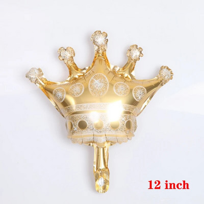 1 buc. Balon mare Coroana Prințesei, auriu, roz, aur, roz, albastru, pentru Baby Shower, pentru nuntă, pentru petrecerea de ziua de naștere, pentru copii, cadouri, balon