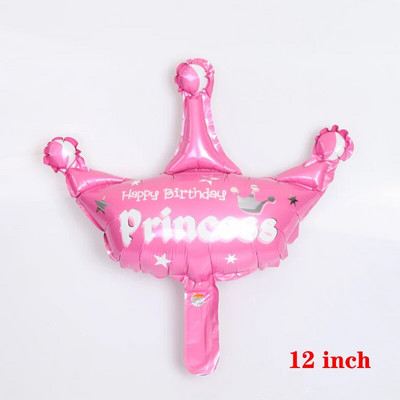 1 buc. Balon mare Coroana Prințesei, auriu, roz, aur, roz, albastru, pentru Baby Shower, pentru nuntă, pentru petrecerea de ziua de naștere, pentru copii, cadouri, balon