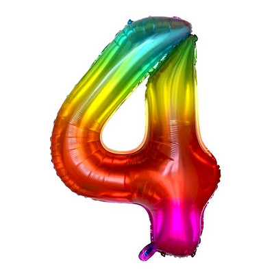 Ogromni 42-inčni baloni od folije s duginim brojevima Baloni s helijem velikih znamenki svadbene dekoracije Potrepštine za rođendanske zabave Baby Shower