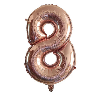 Ogromni 42-inčni baloni od folije s duginim brojevima Baloni s helijem velikih znamenki svadbene dekoracije Potrepštine za rođendanske zabave Baby Shower