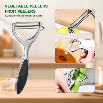 Peelers For Kitchen Y Peeler I Shaped Peeler Easy to Wash Easy to Wash Gadgets κουζίνας Κόφτης λαχανικών φρούτων με