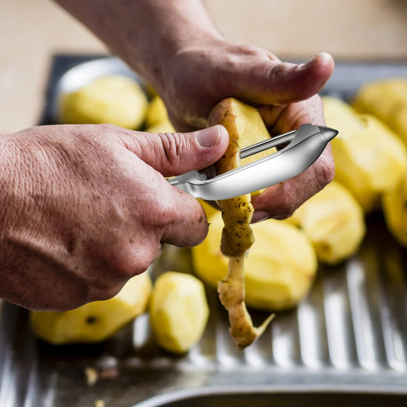 Skustuvai, skirti virtuvės Y skustuokliui I formos skustukas Lengva plauti Lengva plauti virtuvės prietaisai Daržovių vaisių pjaustyklė su