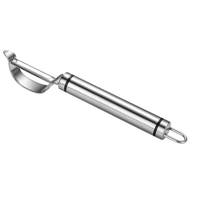 Cuțit creativ de curățat legume, fructe, legume, din oțel inoxidabil, cuțit de curățat castraveți și cartofi, răzuitoare ascuțită, dispozitive de bucătărie pentru acasă