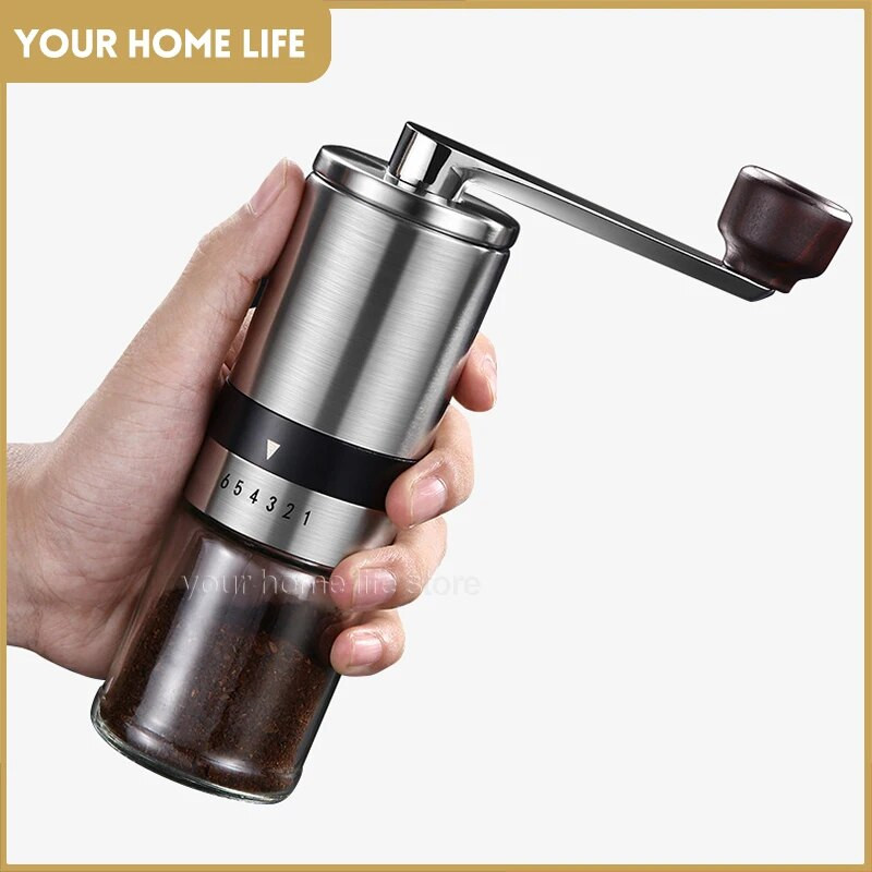 Ručni mlinac za kavu Keramička jezgra za mljevenje Ručni mlinac za kavu od Espressa do French Pressa s podesivom grubošću