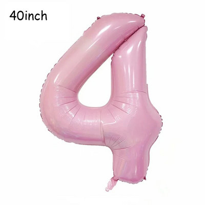 1 rinkinys vienaragio debesies balionas 32 colių numerio folijos balionai 1-ojo vaiko gimtadienio vakarėlio dekoravimui kūdikių dušo oro globos mergaitės balionas