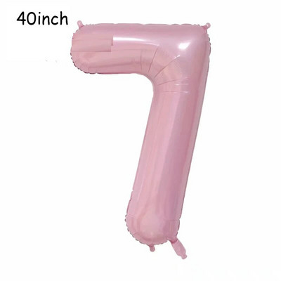 1 rinkinys vienaragio debesies balionas 32 colių numerio folijos balionai 1-ojo vaiko gimtadienio vakarėlio dekoravimui kūdikių dušo oro globos mergaitės balionas