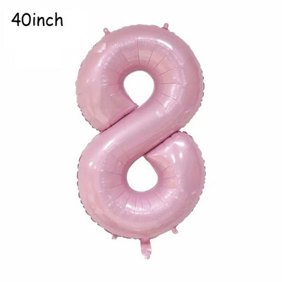 1 rinkinys vienaragio debesies balionas 32 colių numerio folijos balionai 1-ojo vaiko gimtadienio vakarėlio dekoravimui kūdikių dušo oro globos mergaitės balionas