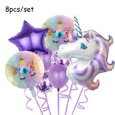 1 rinkinys vienaragio debesies balionas 32 colių numerio folijos balionai 1-ojo vaiko gimtadienio vakarėlio dekoravimui kūdikių dušo oro globos mergaitės balionas