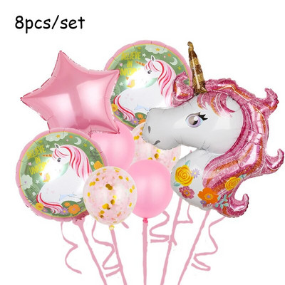 1 rinkinys vienaragio debesies balionas 32 colių numerio folijos balionai 1-ojo vaiko gimtadienio vakarėlio dekoravimui kūdikių dušo oro globos mergaitės balionas