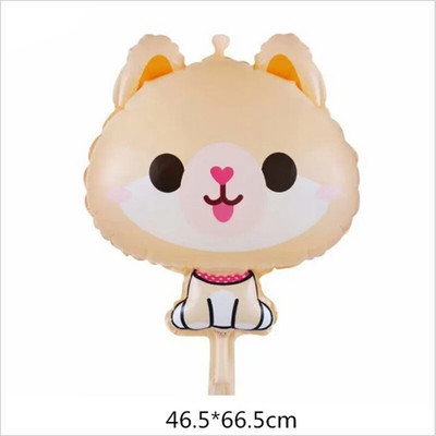 Angel Cat Kiki Dog Kaka Алуминиево фолио Декорация за рожден ден Играчка Балон