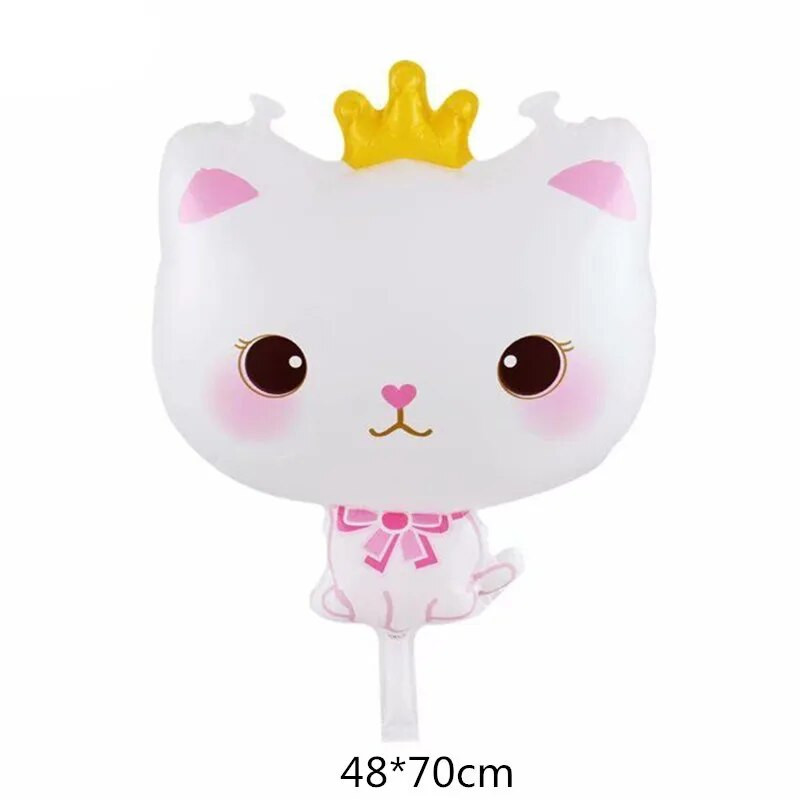 Angel Cat Kiki Dog Kaka Алуминиево фолио Декорация за рожден ден Играчка Балон