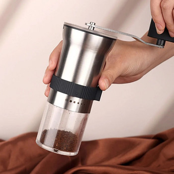 Кухненска кафемелачка с дълга дръжка, машина за кафе на прах за пътуване