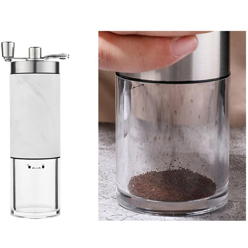 Rankinis smulkintuvas mažas kavos pupelių malūnėlis Reguliuojamo storio rankinis malūnėlis nerūdijančio plieno šlifavimo malūnėlis