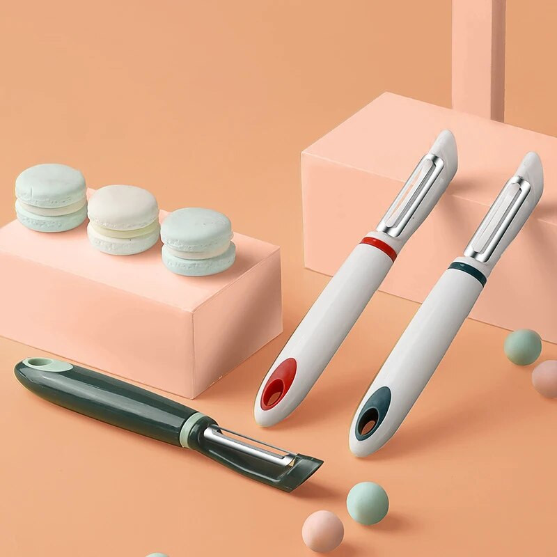 Köögiviljakoorija roostevabast terasest koorija kartuliporgandi riiv köögi jaoks Multifunktsionaalne Julienne koorija köögividin