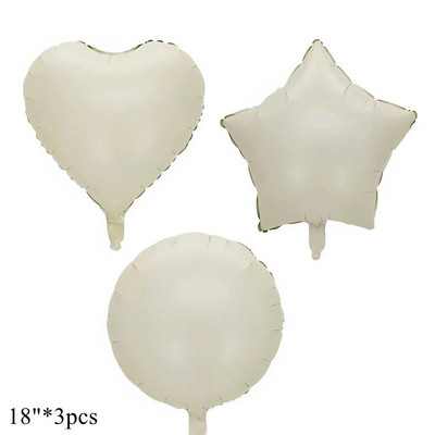 1 rinkinys 16 colių vintažiniai su gimtadienio laiškais balionai Retro smėlio spalvos kavos balionų rinkinys vaikams Suaugusiesiems Su gimtadienio vakarėlio dekoracija