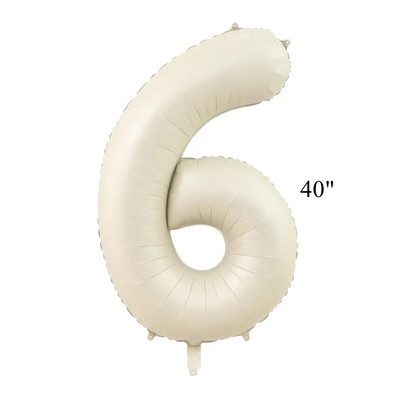 1 rinkinys 16 colių vintažiniai su gimtadienio laiškais balionai Retro smėlio spalvos kavos balionų rinkinys vaikams Suaugusiesiems Su gimtadienio vakarėlio dekoracija