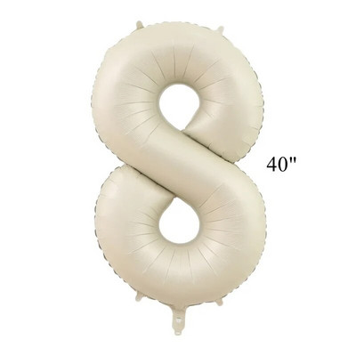 1 rinkinys 16 colių vintažiniai su gimtadienio laiškais balionai Retro smėlio spalvos kavos balionų rinkinys vaikams Suaugusiesiems Su gimtadienio vakarėlio dekoracija